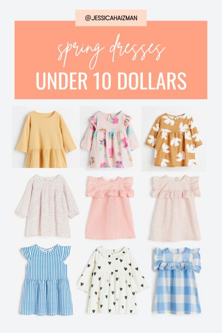 Shop for the cutest affordable 100% cotton spring dresses for your little one! Follow along for more. 

#LTKkids #LTKSeasonal #LTKbaby