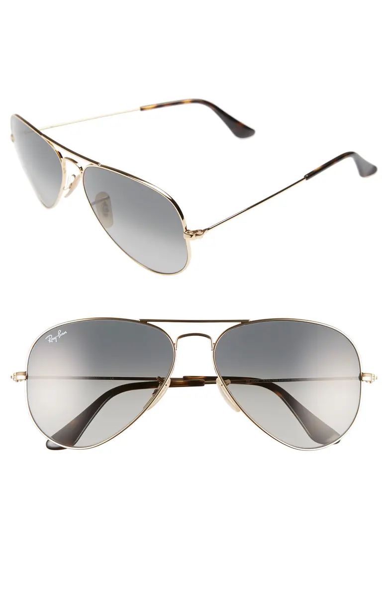 Standard Original 58mm Aviator Sunglasses | Nordstrom