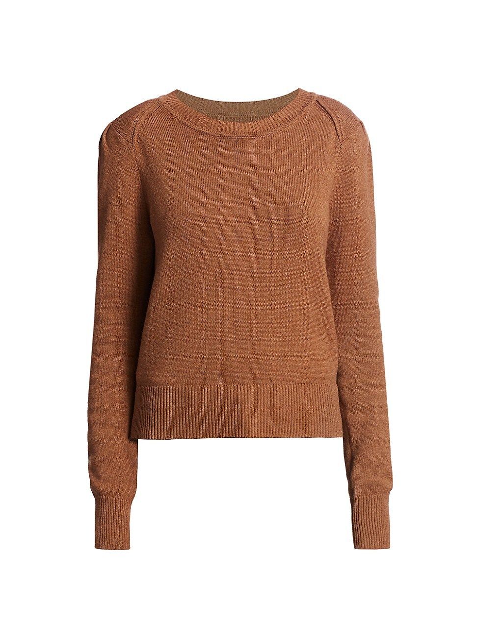 Isabel Marant Etoile Women's Kleely Wool-Blend Sweater - Camel - Size 40 (8) | Saks Fifth Avenue