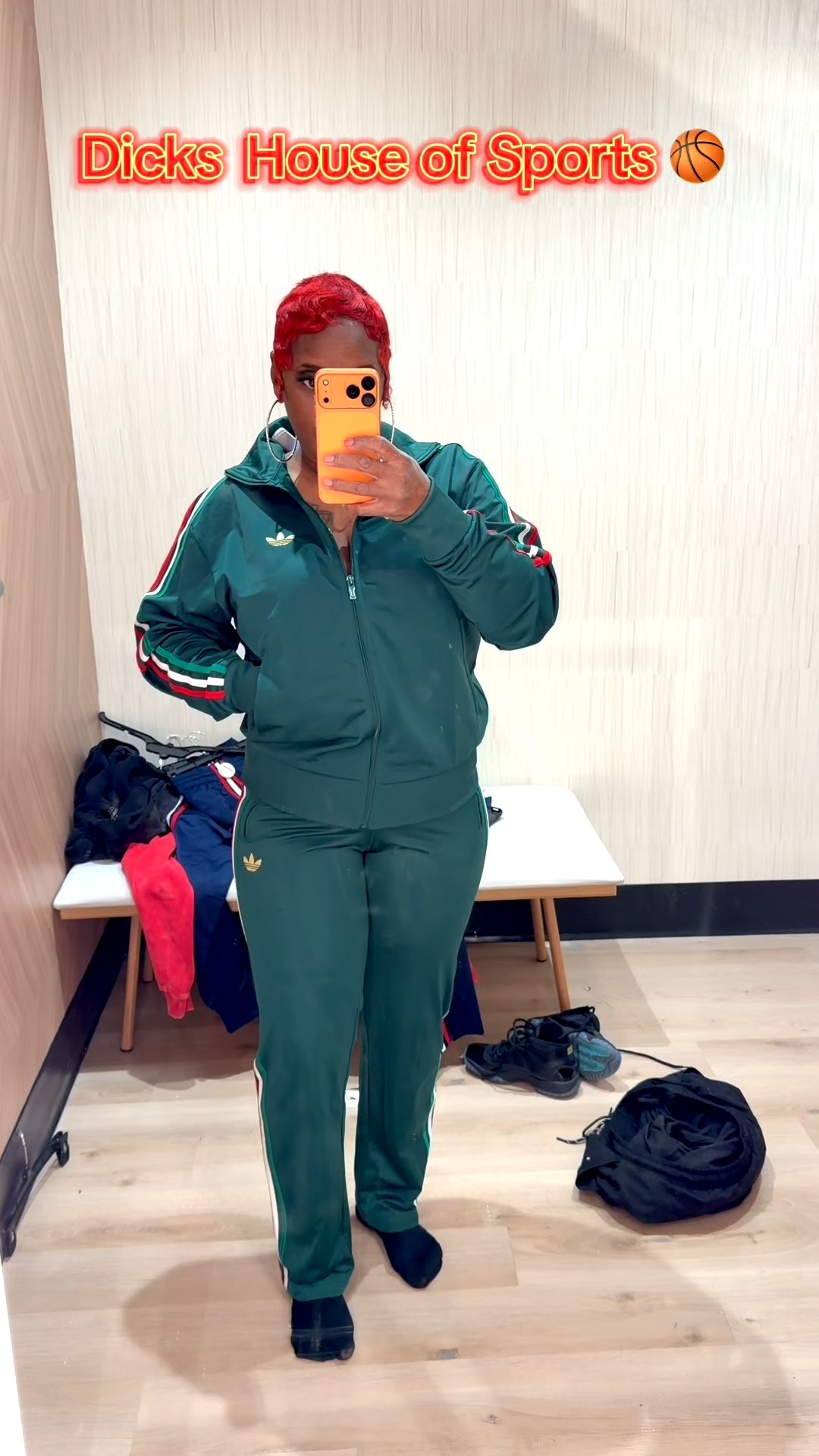 “Tried it on so you don’t have to 👟 adidas finds at Dick’s House of Sport” I’m wearing a small in the top and small in the bottom both sets 🤏🏽✨

#LTKOver40 #LTKootd