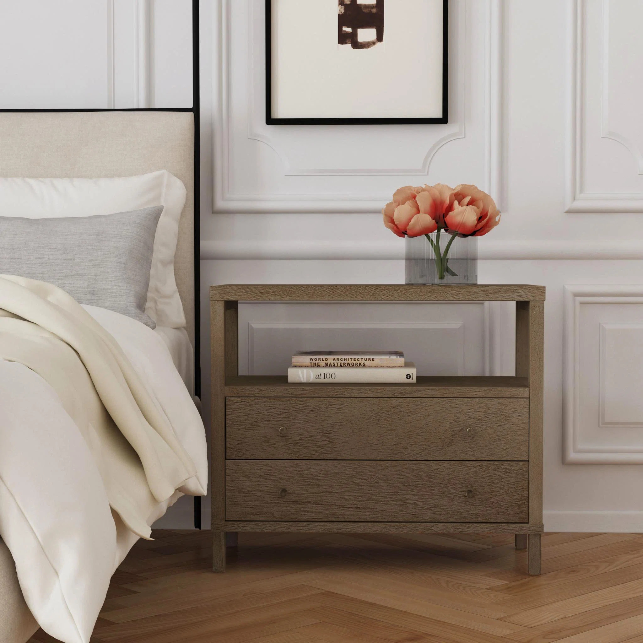 Gemma 2-Drawer Nightstand | Wayfair North America