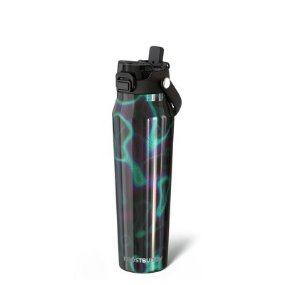 FrostBuddy Bottle Buddy 32 oz Insulated Water Bottle – Stainless Steel, Leakproof Lid, Cupholder-Friendly | Lights | Target
