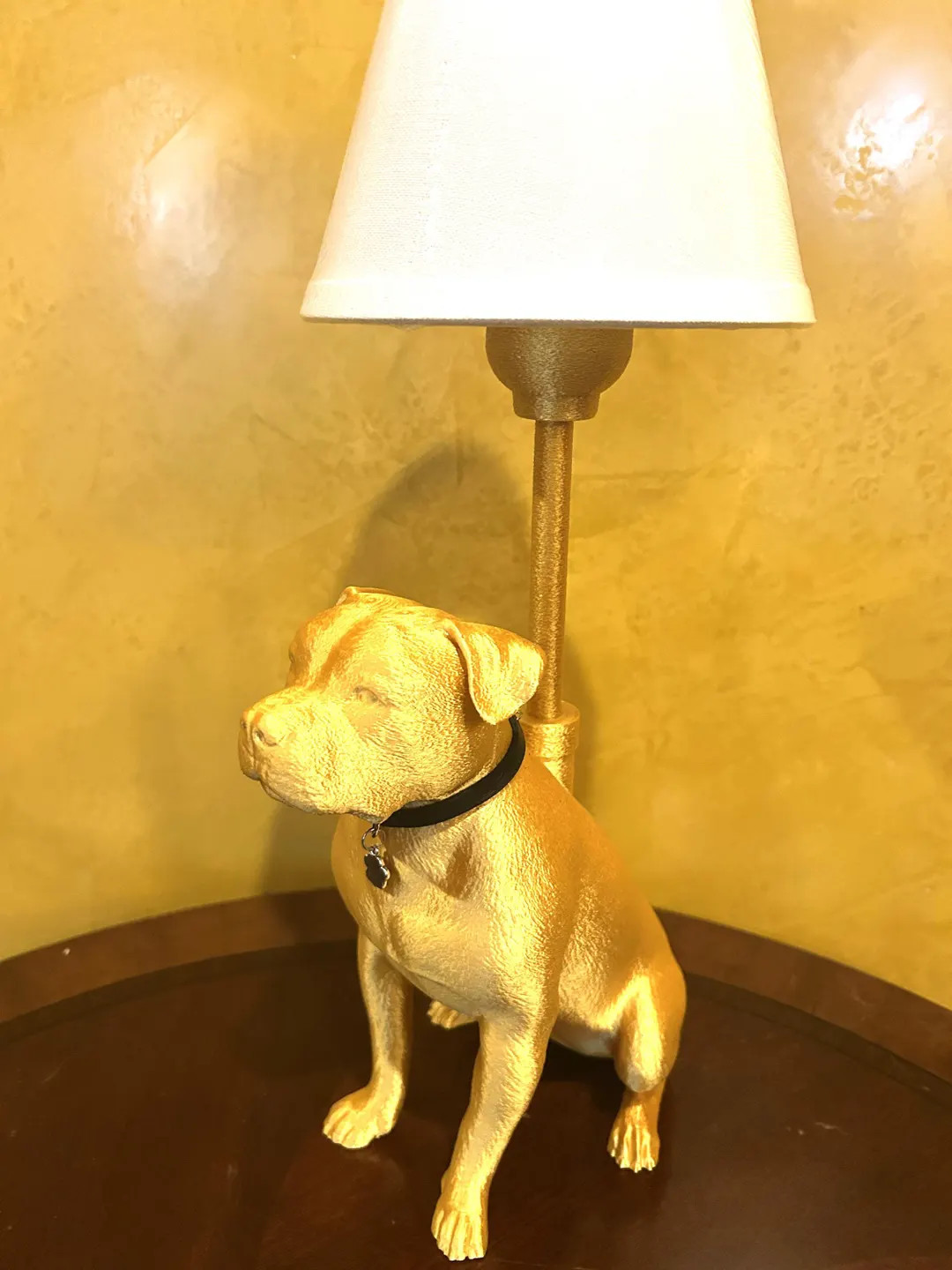 Bailey - Pit Bull Lamp (gold), Dog Lamp - Etsy | Etsy (US)