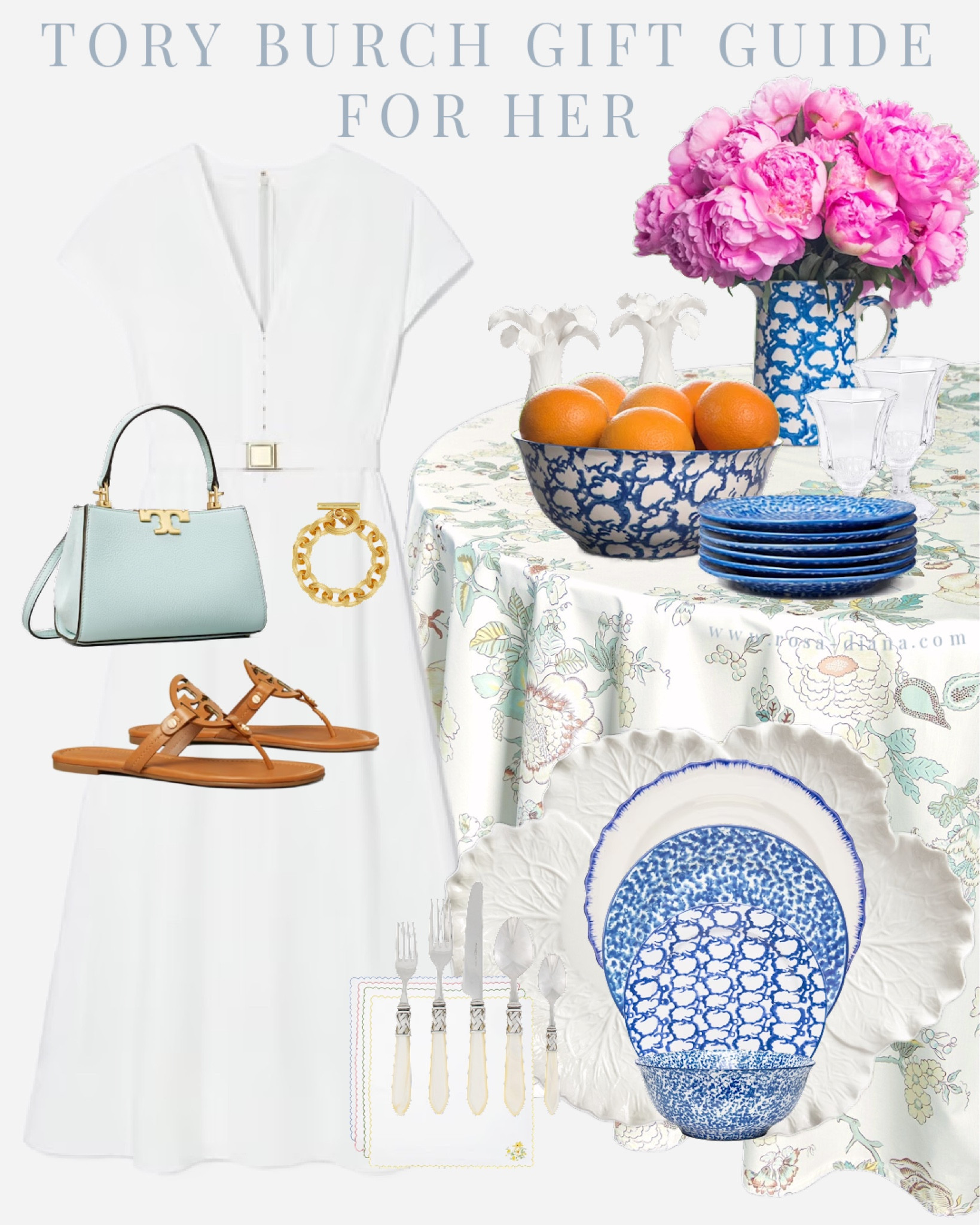 Tory Burch gift guide for her. Hostess gift ideas. For mom. 

#LTKGiftGuide #LTKSeasonal
