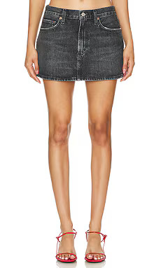 AGOLDE Alek Mini Skirt in Ditch from Revolve.com | Revolve Clothing (Global)