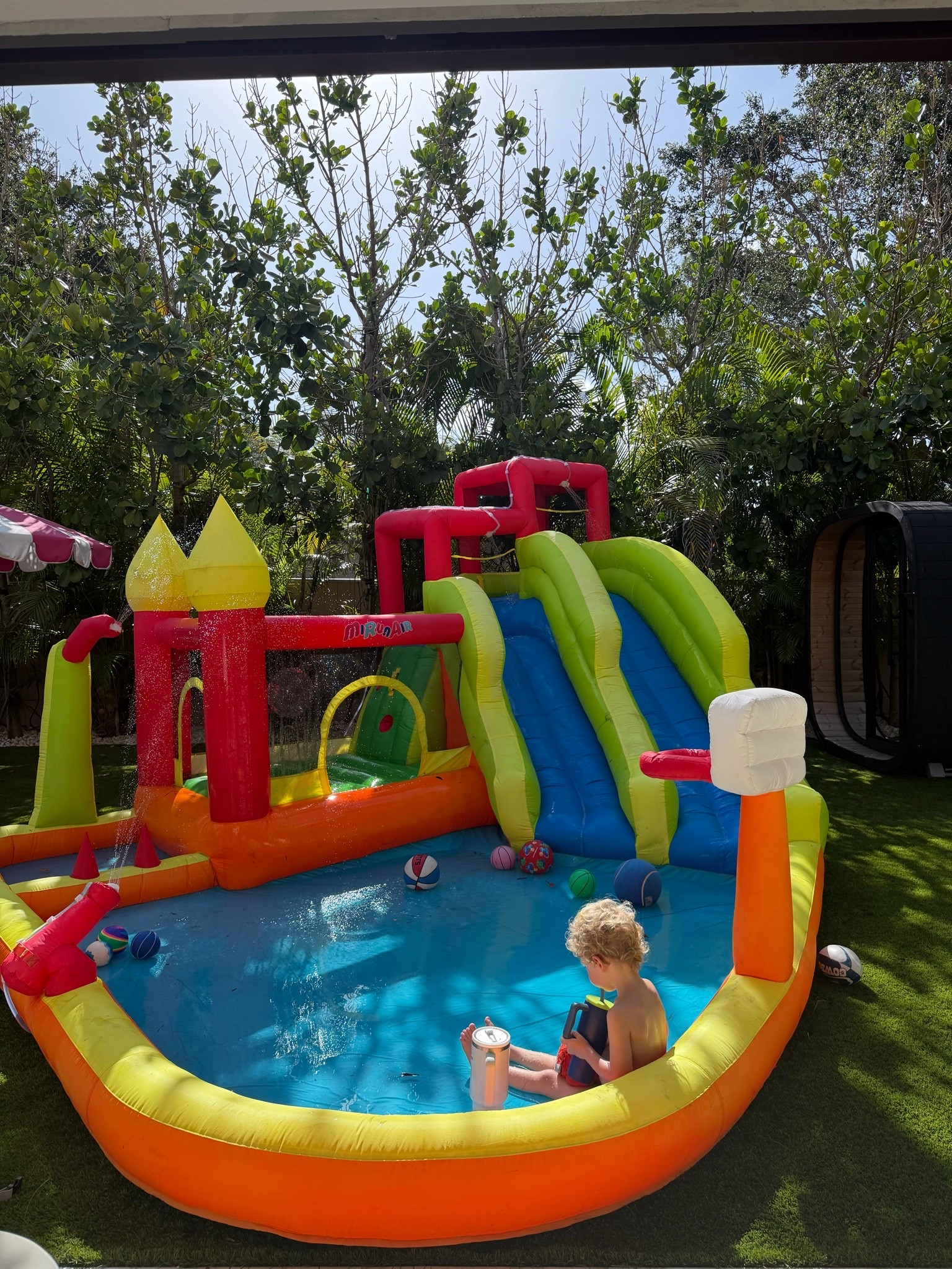 the best blow up waterslide

#LTKKids