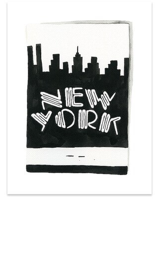 5"x7" New York Print | Revolve Clothing (Global)