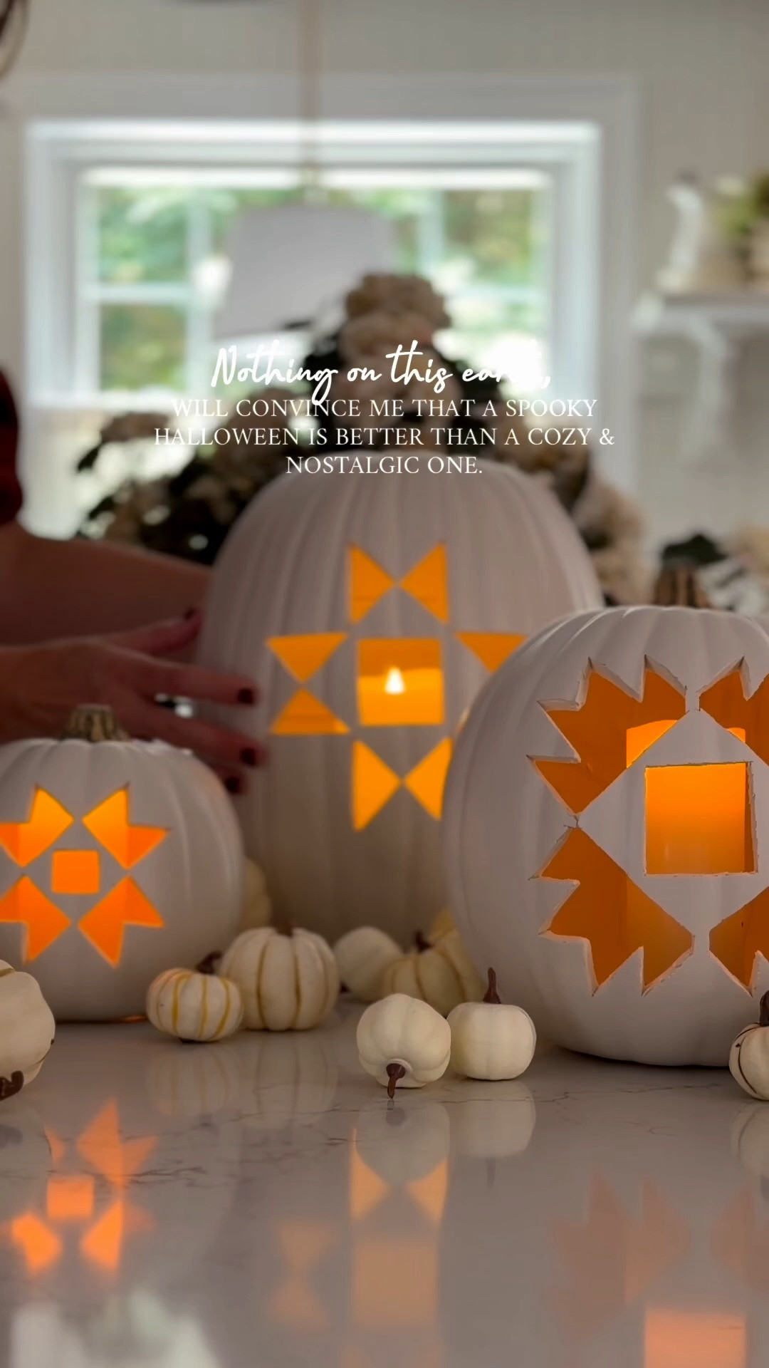 The supplies I used to create these quilt carved pumpkins for Halloween. Full tutorial and quilt patterns on my blog!

#LTKHome #LTKSeasonal