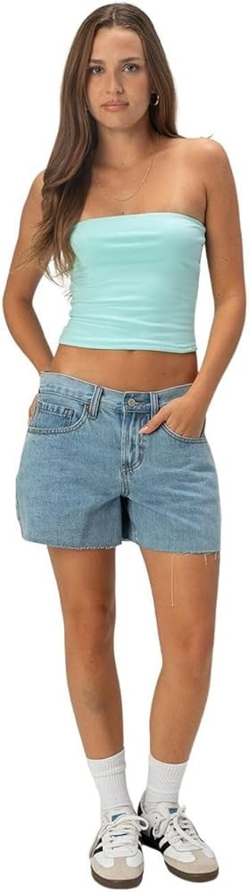 Rsq Womens Low Rise Baggy Carpenter Shorts | Amazon (US)