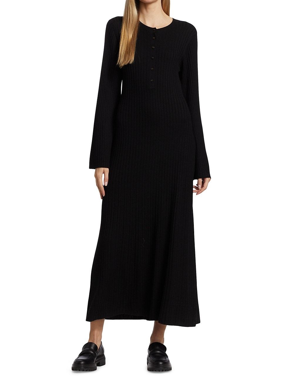 Knit Long-Sleeve Midi Dress | Saks Fifth Avenue
