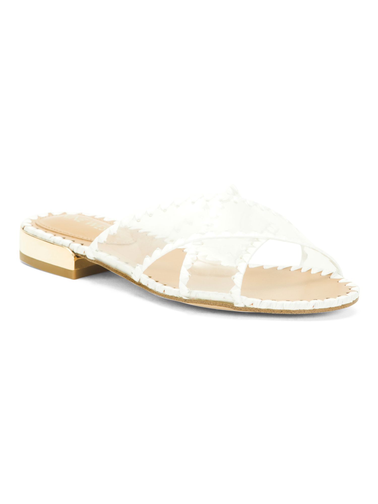 Cross Clear Strap Sandals | Women's Shoes | Marshalls | Marshalls