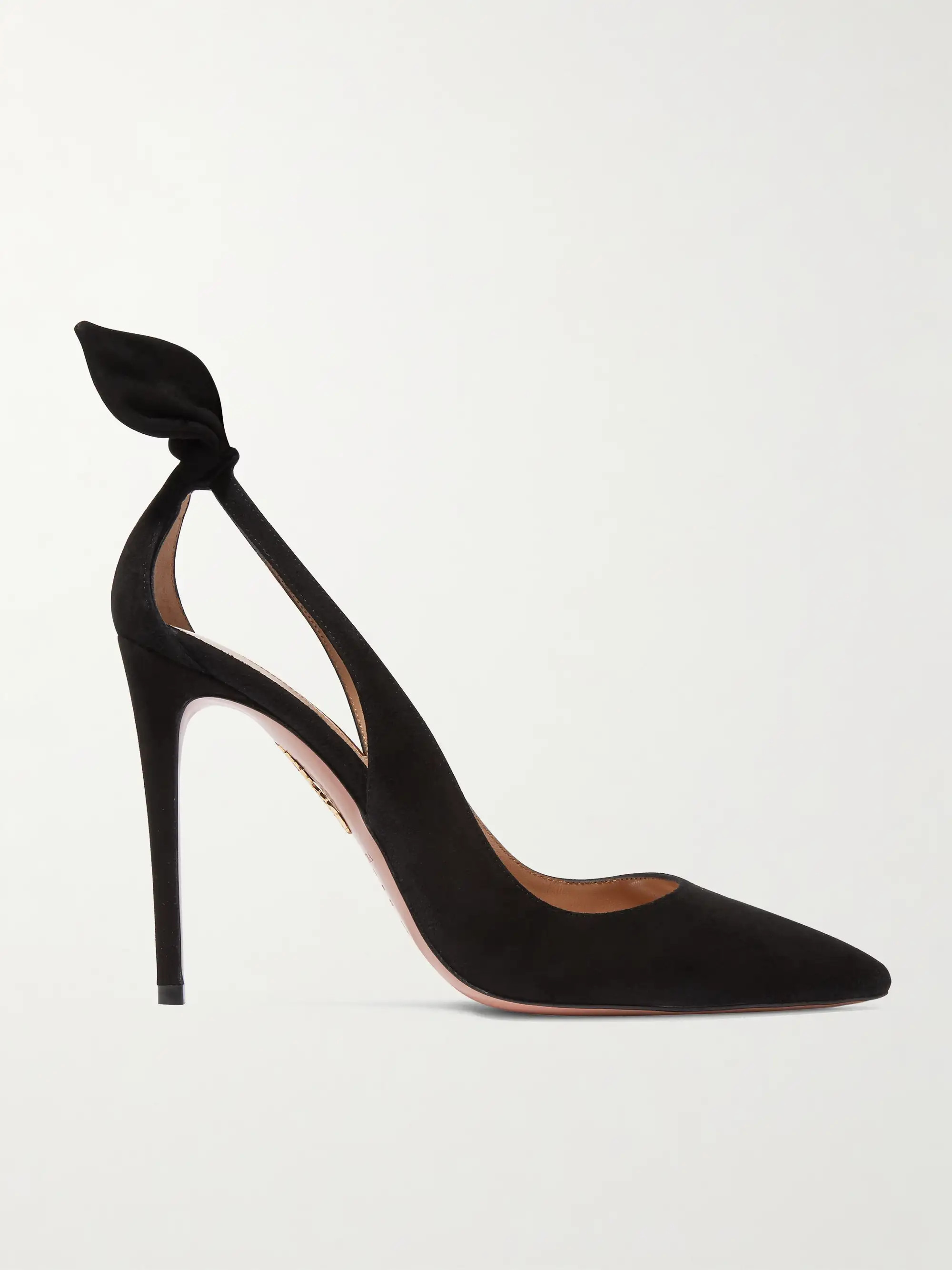 Bow Tie 105 suede pumps | NET-A-PORTER (US)