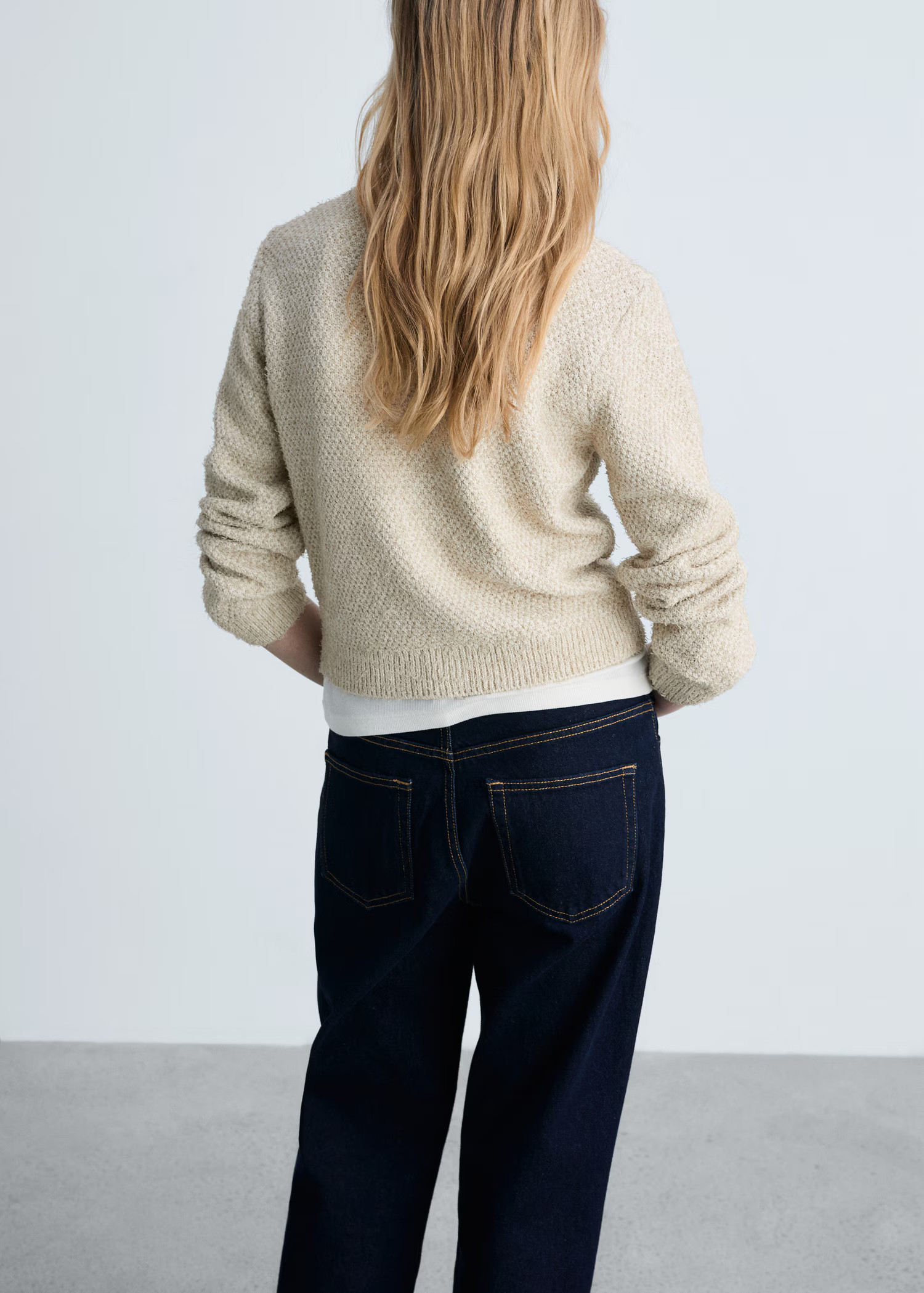 Grobstrickjacke mit Knöpfen - Damen | MANGO Österreich | Mango EU