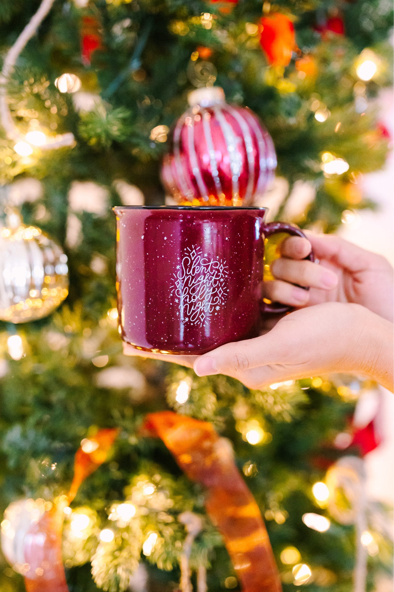My favorite time of year is when I get to bring out my Silent night coffee mug 🫶🏼. 

#LTKHoliday #LTKSeasonal #LTKHome