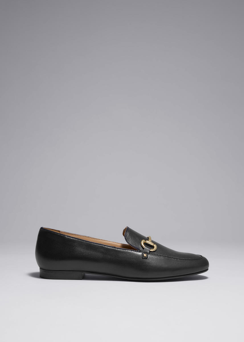 Equestrian Buckle Loafers - Black | & Other Stories US