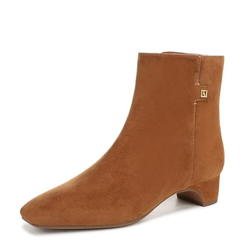 Franco Sarto Womens Luella Ankle Boot Saddle Tan Suede 11 W | Amazon (US)