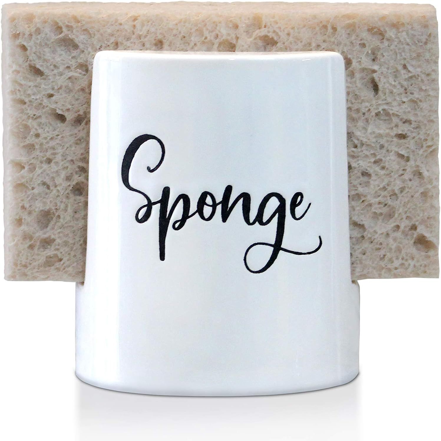 Sponge Holder-Sponge Holder for Kitchen Sink-Sponge Holder for Sink-Modern Farmhouse White Sponge... | Amazon (US)