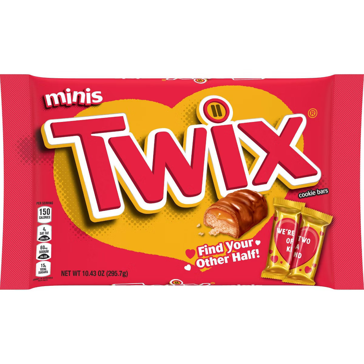 Twix Valentine's Minis - 10.43oz | Target