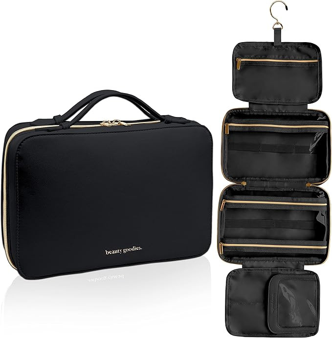 Hanging Travel Toiletry Bag For Traveling Men and Women, Holds Makeup, Toiletries, Shaving Kits, ... | Amazon (US)