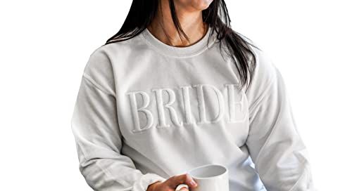 Bride Sweatshirt Mrs Sweatshirt - Custom Mrs Sweatshirt - New Mrs - Honeymoon Pajamas - Wedding G... | Amazon (US)