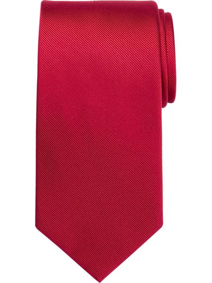 Jos. A. Bank Traveler Collection Narrow Tie, Red | The Men's Wearhouse