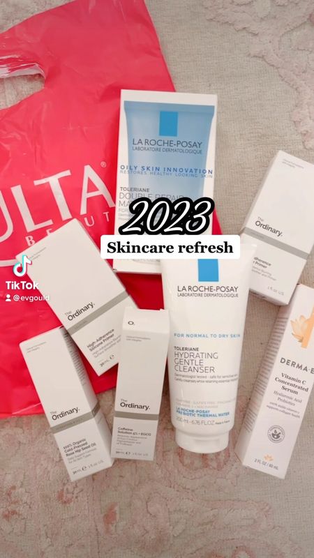 New year, new skincare ✨ All from Ulta!! The Ordinary, La Roche-Posay, and Derma-E!! The Ordinary is so high quality for such a low cost — got their incredible primer for $6! 

#LTKHoliday #LTKbeauty #LTKunder50
