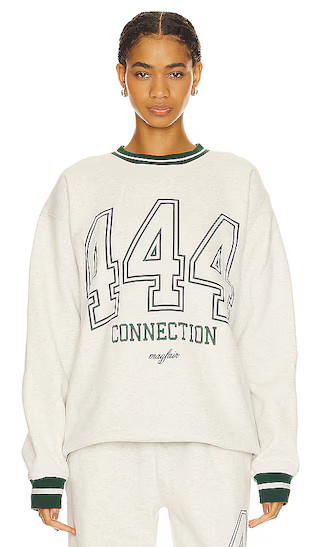 444 Crewneck in Ash Grey | Revolve Clothing (Global)