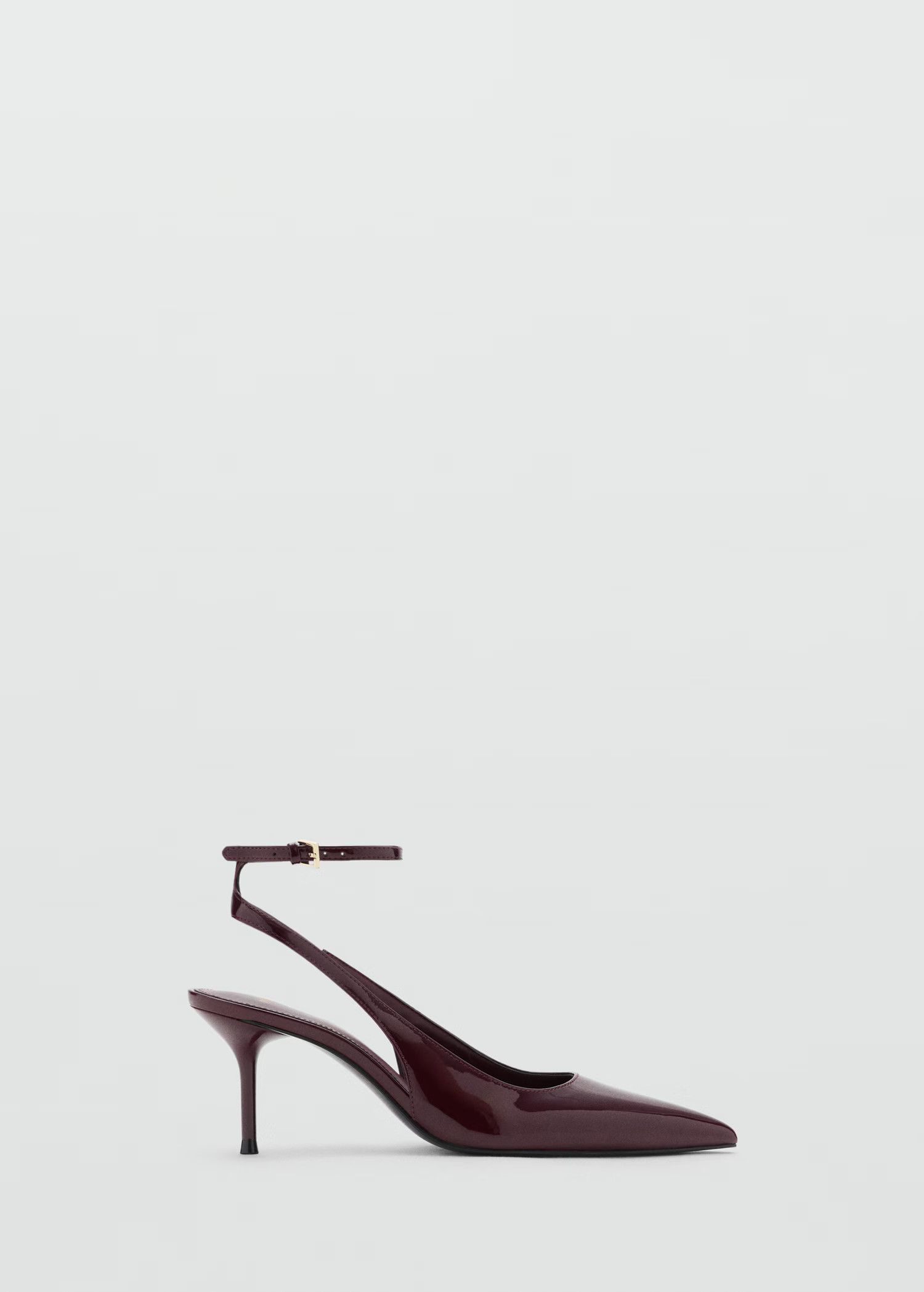 Patent heeled shoes | MANGO (UK)