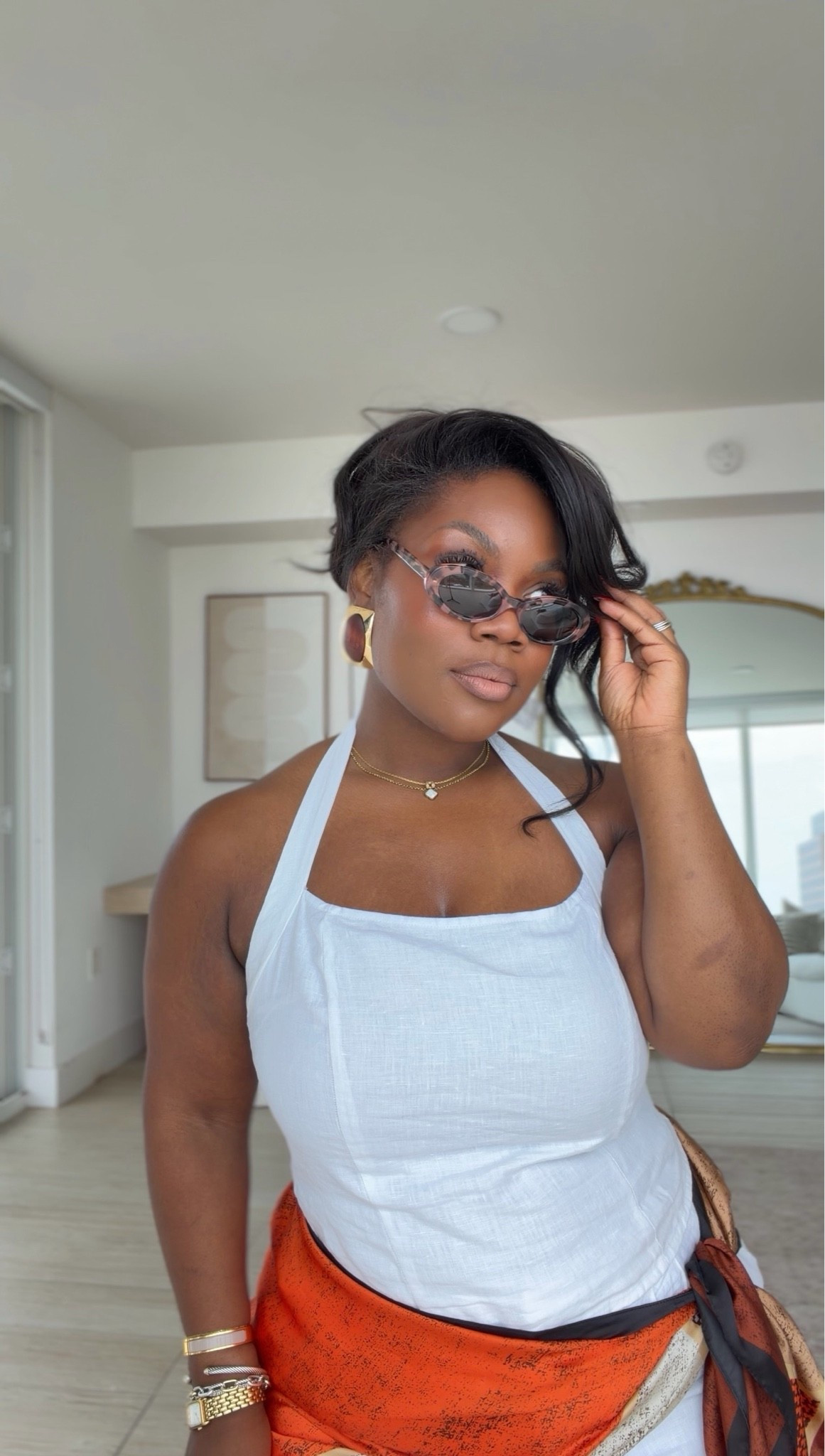Loved this @onequince  look so much down to the accessories ✨

This linen set was so chic, comfortable and curvy approved. #QuincePartner

#LTKootd #LTKgrwm #LTKMidsize