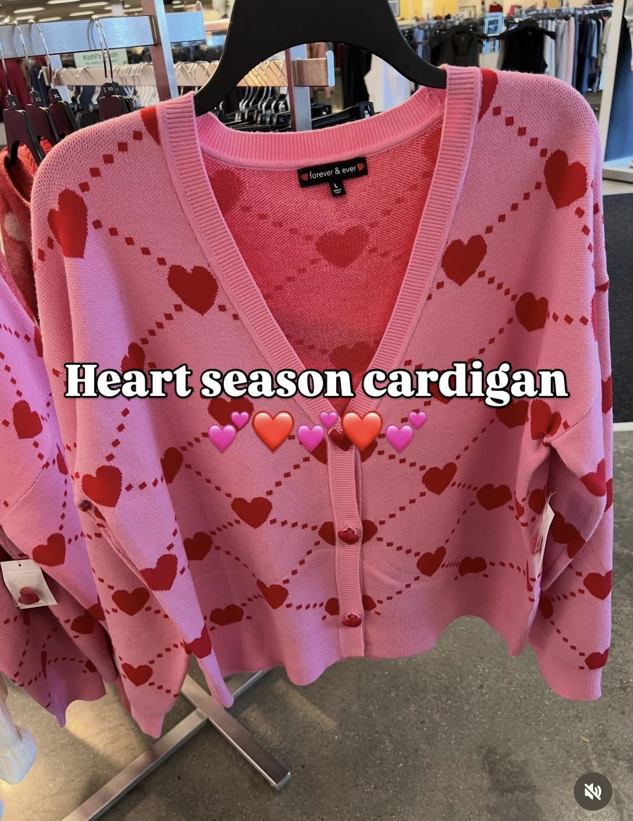 Kohls has Valentine’s Day sweaters! Fit true to size. Go up for an oversized fit. #kohls fashion budget style 

#LTKFindsUnder50