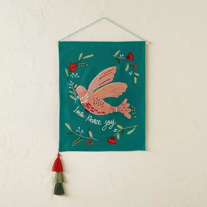 Peace Love Joy Wall Hanging - Opalhouse™ designed with Jungalow™ | Target