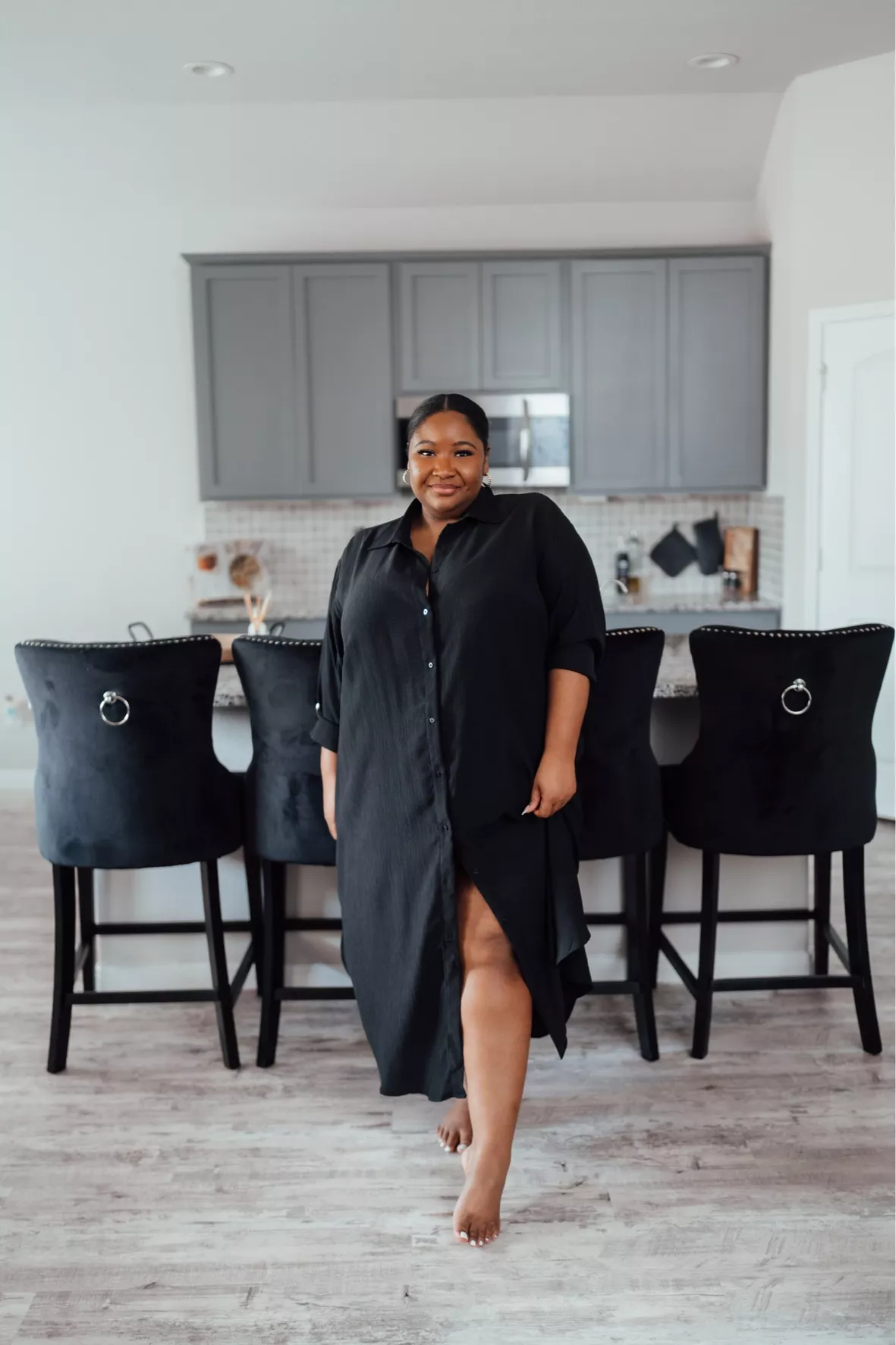Plus-Size Loungewear Outfit for At Home Style