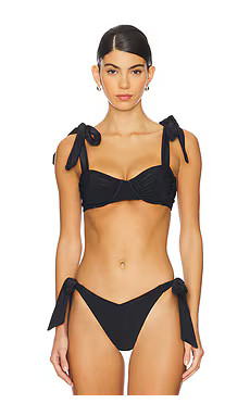 BEACH RIOT Delilah Top in Black from Revolve.com | Revolve Clothing (Global)