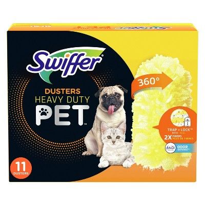 Swiffer Dusters, Pet Heavy Duty Refills with Febreze Odor Defense - 11ct | Target