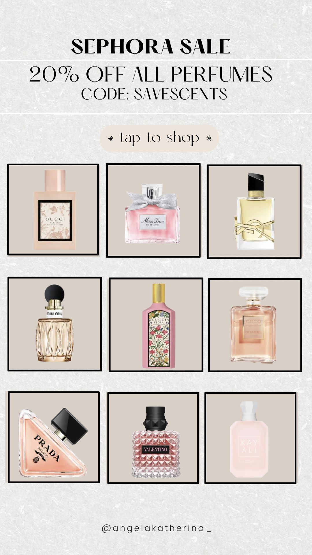 Sephora sale - full size fragrances 20% off with code SAVESCENTS great for gifting  

 #LTKGiftGuide #LTKHoliday #LTKBeauty