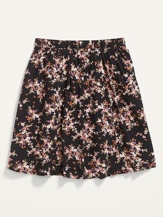 Floral-Print A-Line Mini Skirt for Women | Old Navy (US)