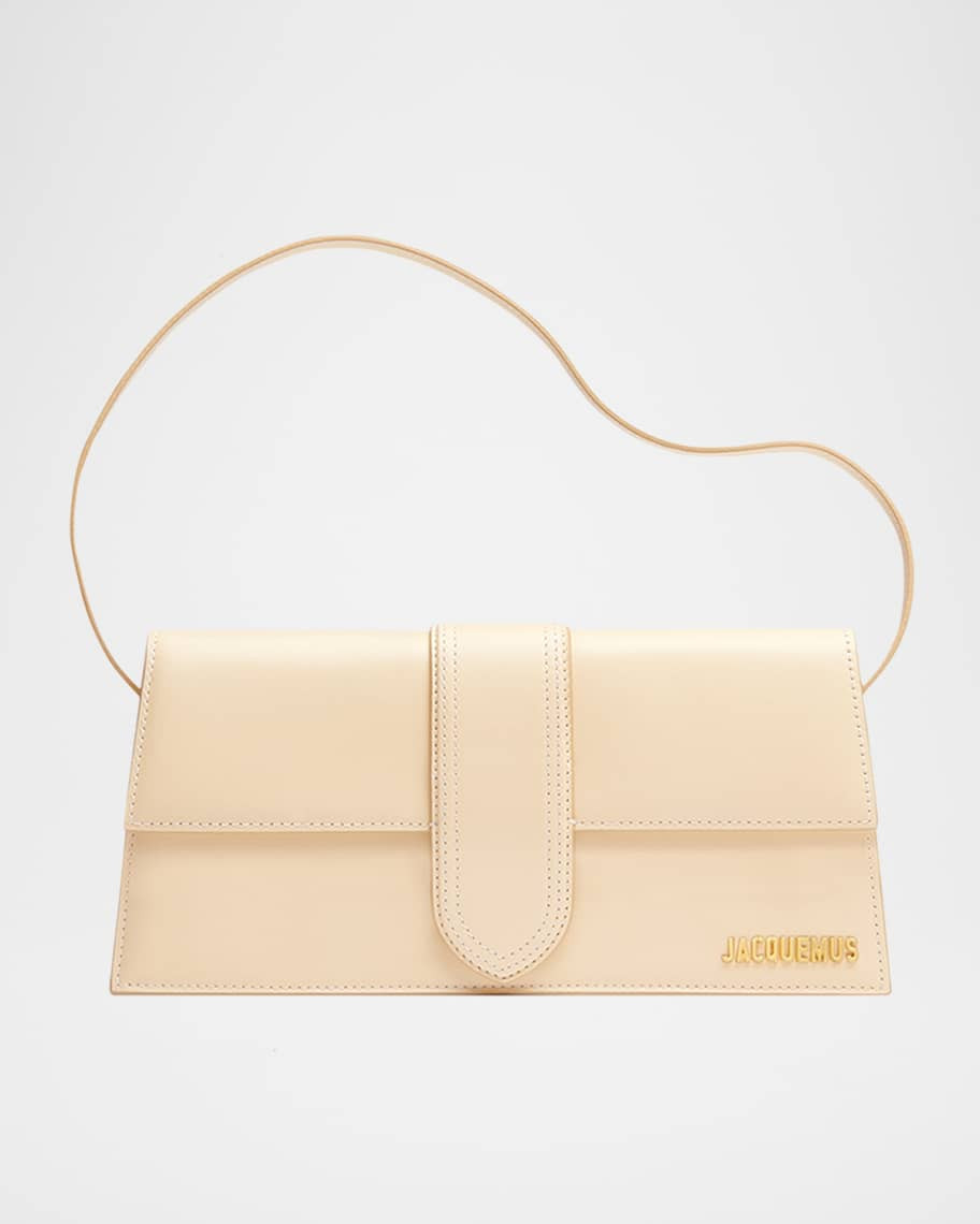 Jacquemus Le Bambino Long Leather Shoulder Bag | Neiman Marcus