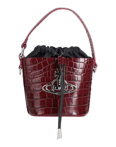 Vivienne Westwood Woman Handbag Burgundy Size - Calfskin | YOOX (US)