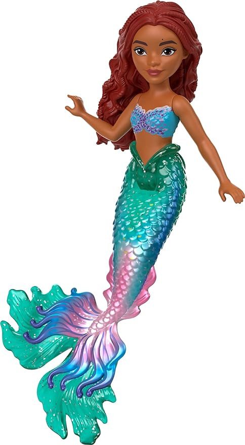 Disney The Little Mermaid Ariel Small Doll Mermaid with Signature Tail, Toys Inspired by the Movi... | Amazon (US)