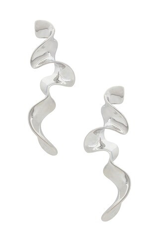 Casa Clara Kelsee Earring in Silver from Revolve.com | Revolve Clothing (Global)