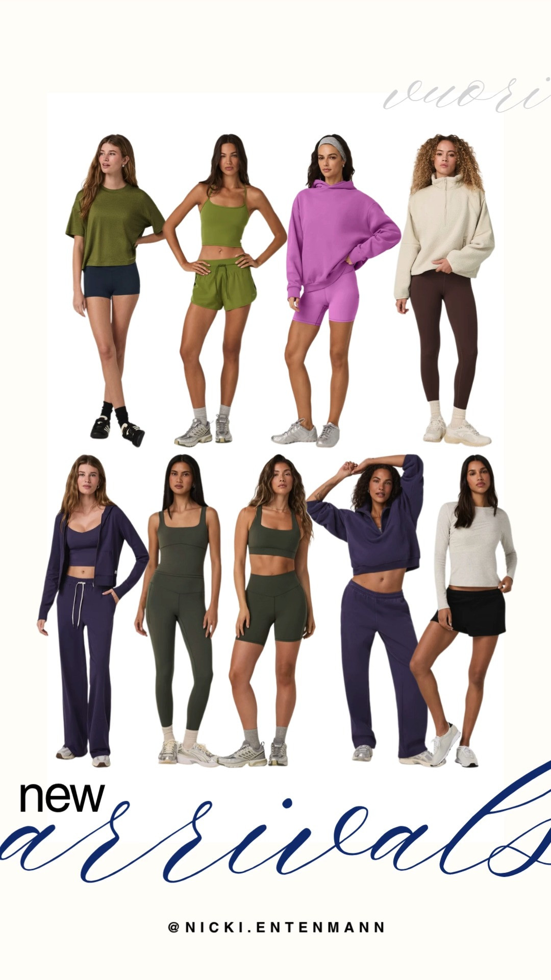 Explore the latest Vuori new arrivals featuring ultra-soft activewear and effortless performance loungewear. This lineup showcases vibrant orchid hoodie sets, classic forest green workout bras and leggings, cozy half-zip pullovers, and dark plum lounge sets. It is the ultimate collection to refresh your preppy active wardrobe for fall.

#vuori #vuoriclothing #newarrivals #activewear #athleisure #fallfitness #loungewear 

 #LTKootd #LTKfitnessgoals #LTKActive