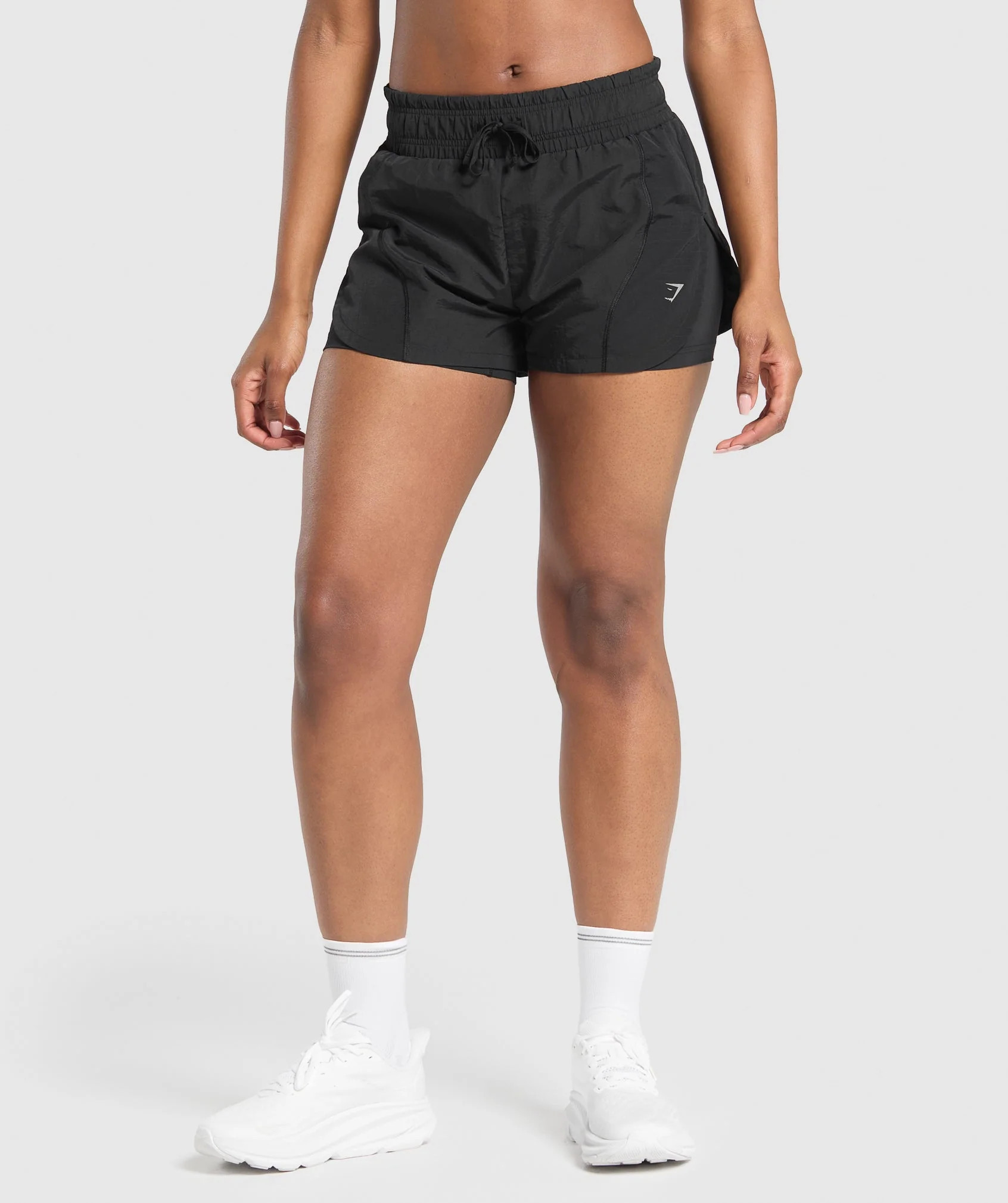 Gymshark Running 2 in 1 Woven Shorts - Black | Gymshark US