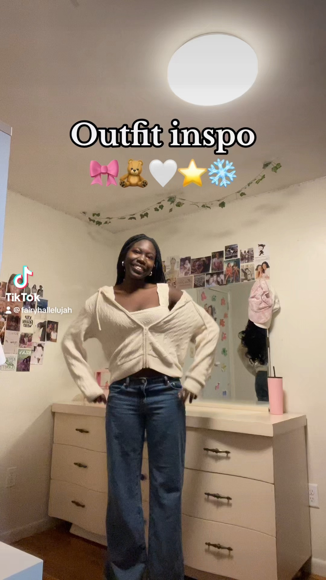 1st outfit: Ayla cable knit sweater Brandy Melville, free people tank, edikted Raelynn Washed Low Rise Jeans, 2nd outfit white fox too blessed tee butter and lowrise jeans from urban. 3rd outfit: Chloe 14 top from Brandy Melville and edikted jeans. 4th outfit: Brandy Melville Erica Boston crewneck and white fox Bring The Style Low Rise Wide Leg Jeans Light Blue Wash. 5th outfit: McKenna lace top Brandy Melville and Anastasia sweatpants. 5th outfit: Beyonca lace tank, white Christy hoodie zip up from Brandy Melville and Edikted jeans 

#LTKSeasonal #LTKSpringSale #LTKVideo