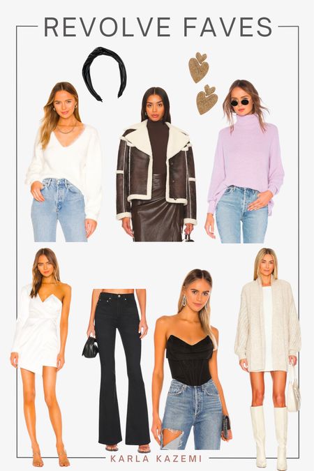 Some of my faves from Revolve🙌 these are pieces that you could layer up with in the winter🙌 Chic and perfect for the holidays as well!

Cute sweaters, perfect pairing for jeans, skirts, or layering over dresses! 
A black corset top, definitely adds something a little extra when going out for a dinner, or party. 
Lovely white holiday dress! Perfect for parties, and even as a NYE outfit!🎉
Classic jeans, so flattering and chic. A great staple to have in your wardrobe.




Meitner outfit inspo, winter outfit ideas, winter must haves, revolve faves, revolve favorites, revolve favourites, revolve picks, revolve haul, midsize fashion, midsize outfit inspo, midsize outfit ideas, midsize holiday outfit inspo, midsize at revolve, cozy winter fashion, chic style, mom style, Karla Kazemi, Latina.

#LTKHoliday #LTKparties #LTKmidsize