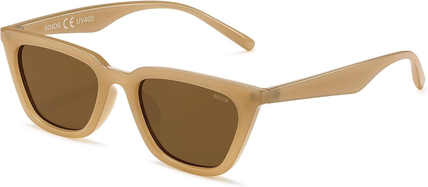 SOJOS Polarized Narrow Square Cateye Sunglasses SJ2169 | Amazon (US)