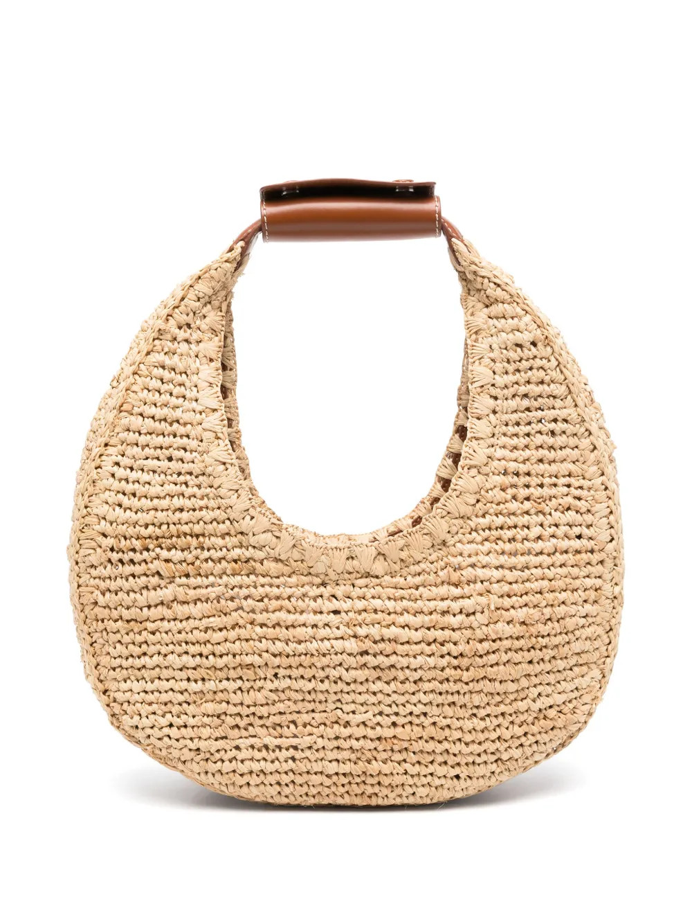 STAUD Moon Raffia Tote Bag | Neutrals | FARFETCH BG | Farfetch Global