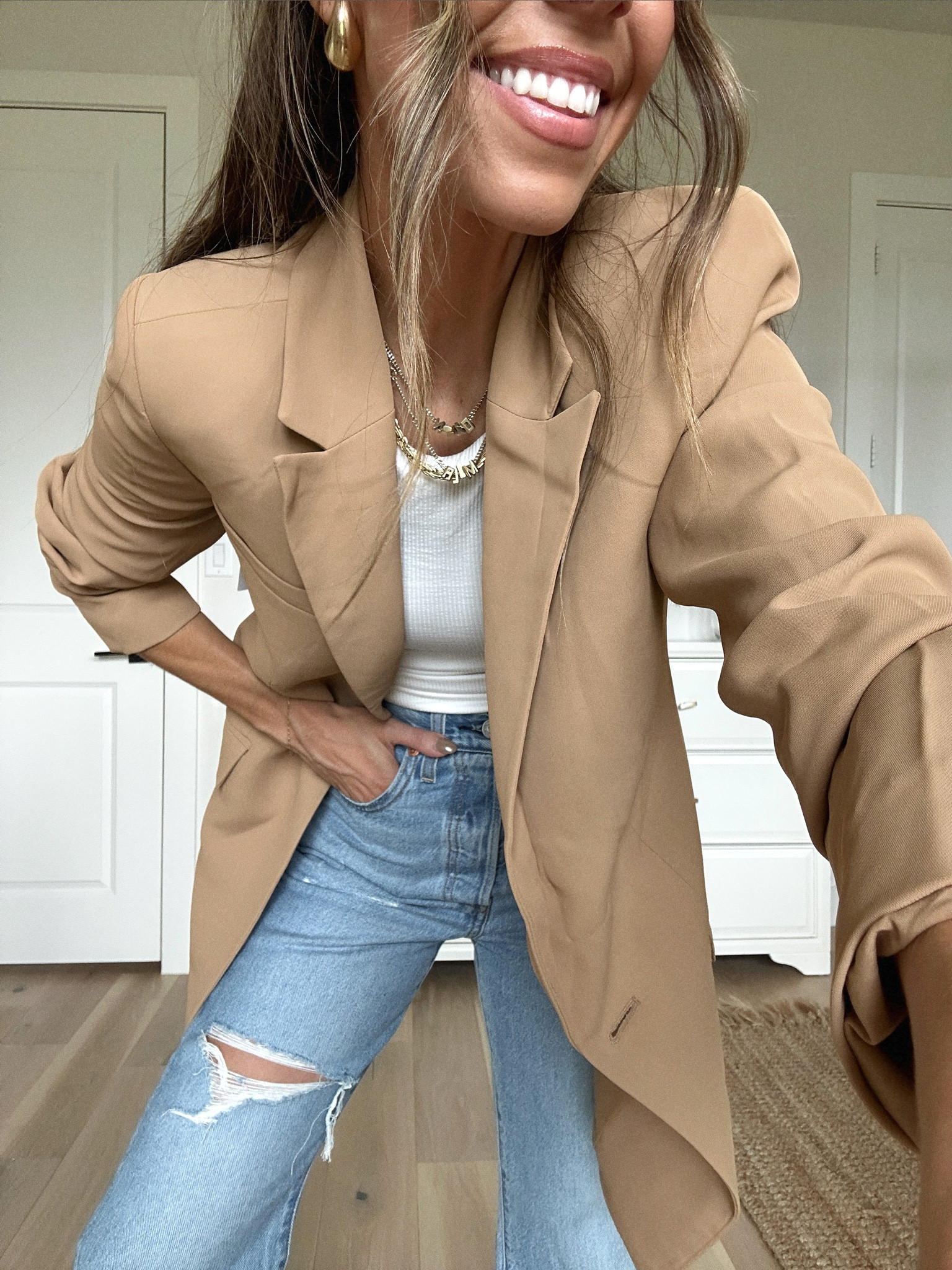 XS UNDER $50 blazer!! 

#LTKFind #LTKsalealert #LTKxNSale