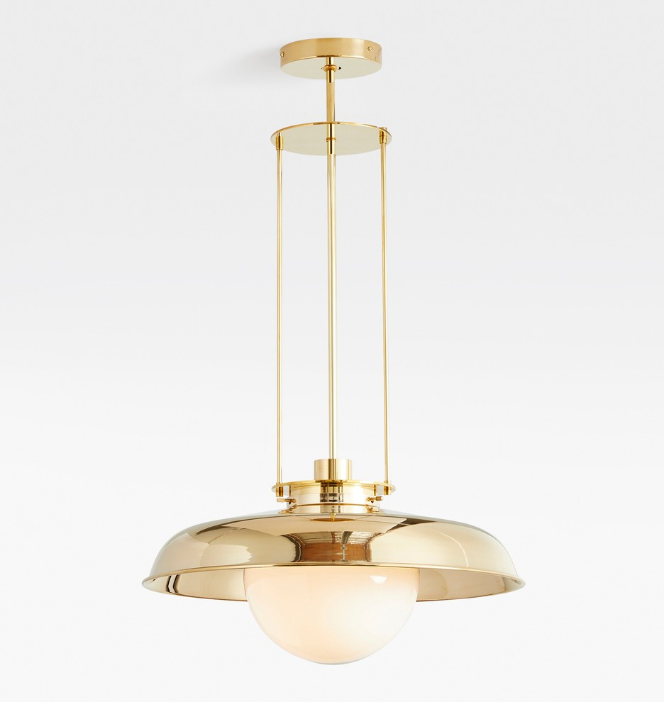 18" Ormandy Rod Pendant | Rejuvenation