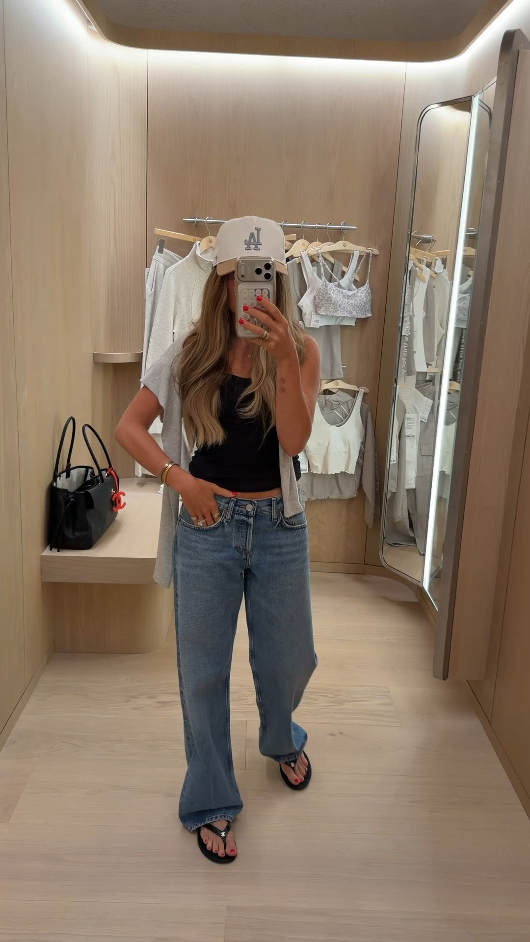 What I wore today - xs in top and size 24 in jeans! They’re the perfect low rise jeans for petite girls @Aritzia

#LTKootd #LTKOver40 #LTKPetite