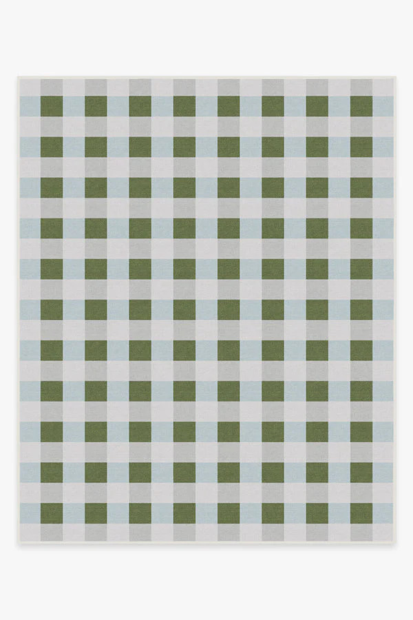 The Home Edit Sutton Moss Green & Blue Rug | Ruggable | Ruggable